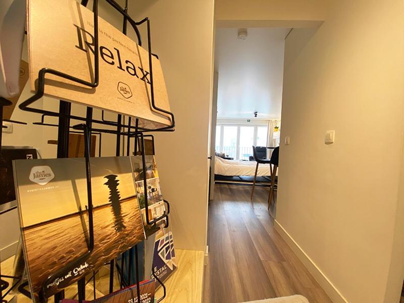 شقة أوستيند  في Moderne Studio Aan Zee المظهر الخارجي الصورة