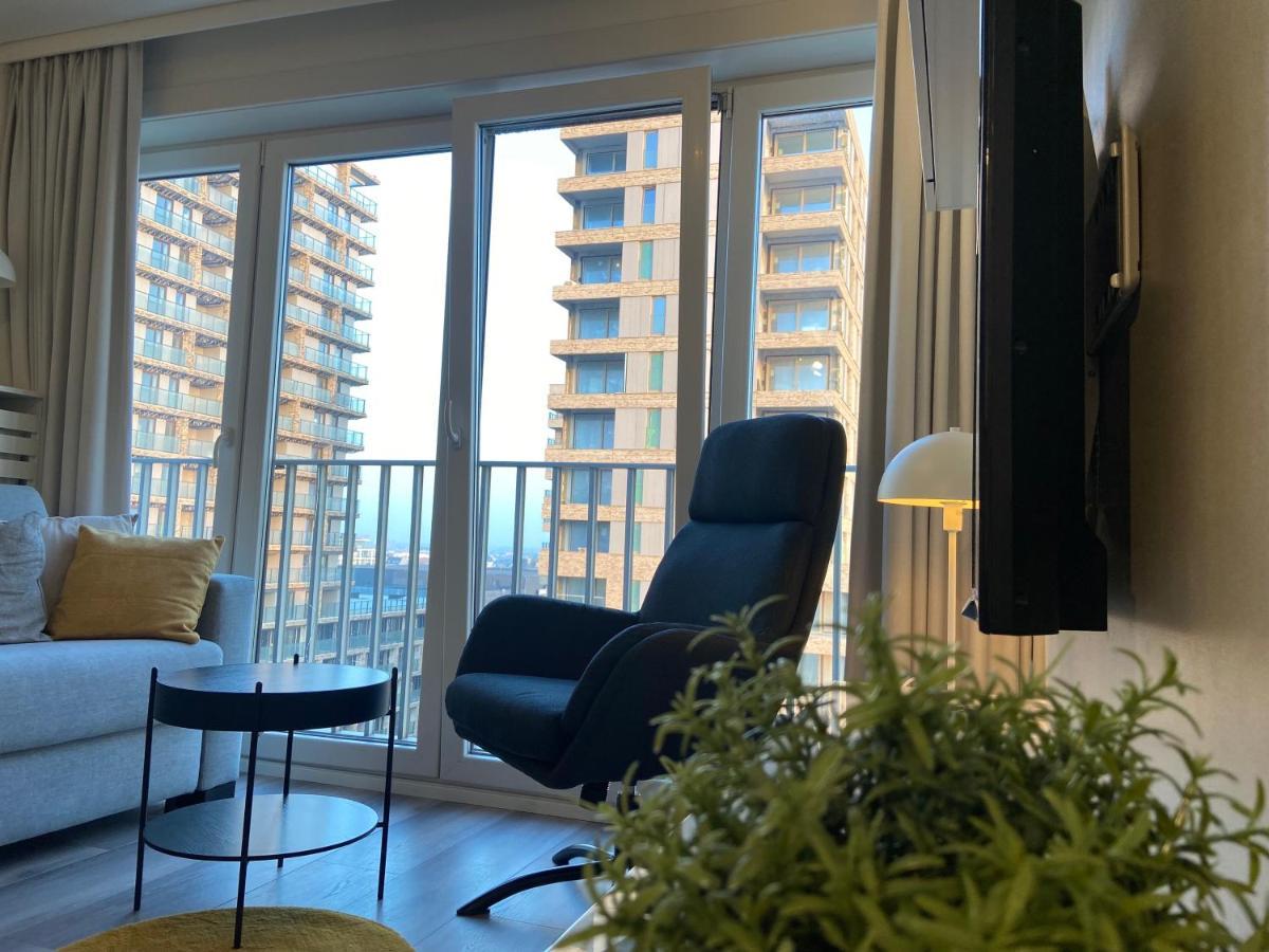 شقة أوستيند  في Moderne Studio Aan Zee المظهر الخارجي الصورة