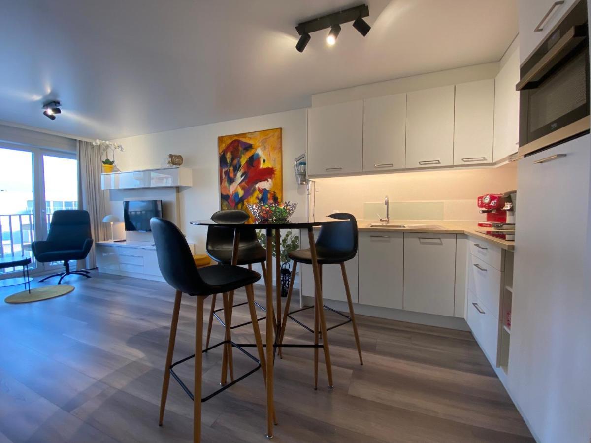 شقة أوستيند  في Moderne Studio Aan Zee المظهر الخارجي الصورة
