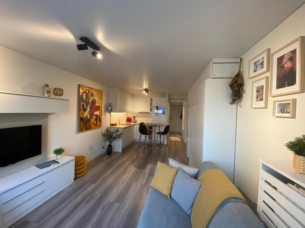 شقة أوستيند  في Moderne Studio Aan Zee المظهر الخارجي الصورة