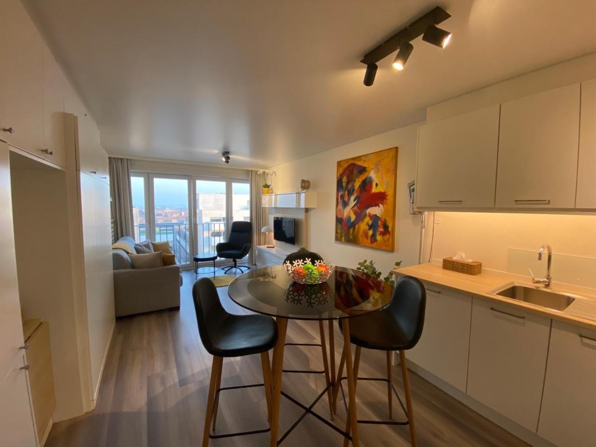 شقة أوستيند  في Moderne Studio Aan Zee المظهر الخارجي الصورة