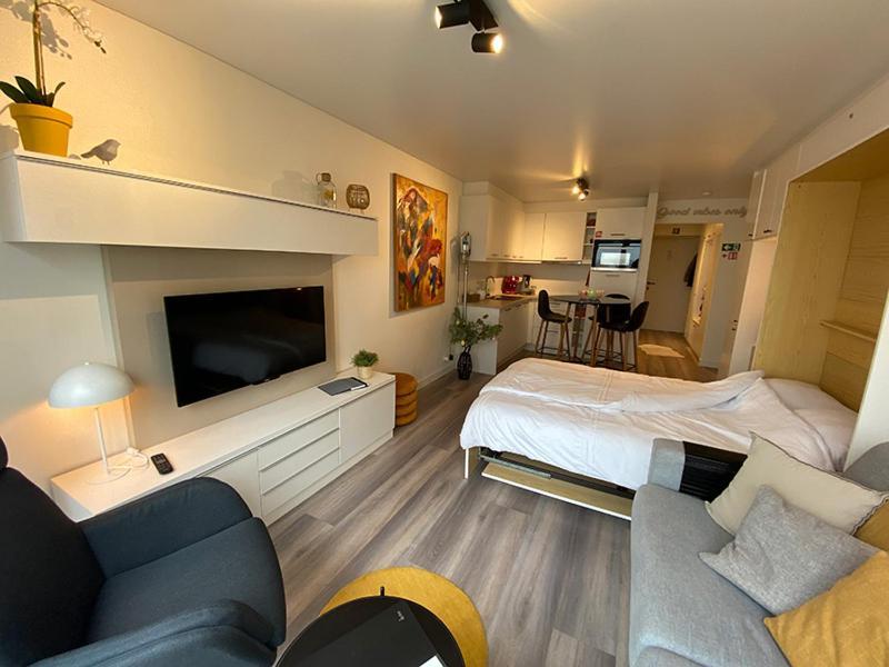 شقة أوستيند  في Moderne Studio Aan Zee المظهر الخارجي الصورة