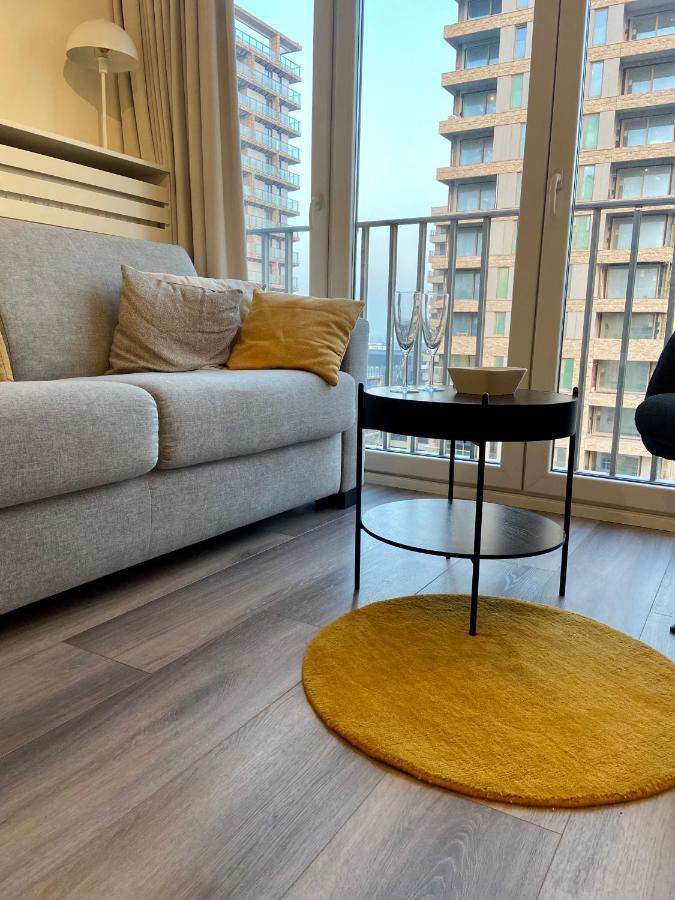 شقة أوستيند  في Moderne Studio Aan Zee المظهر الخارجي الصورة